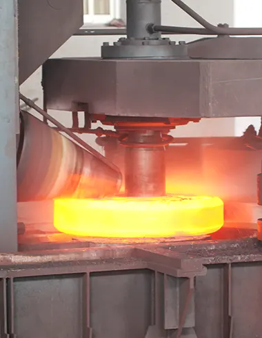 Slewing bearing forging