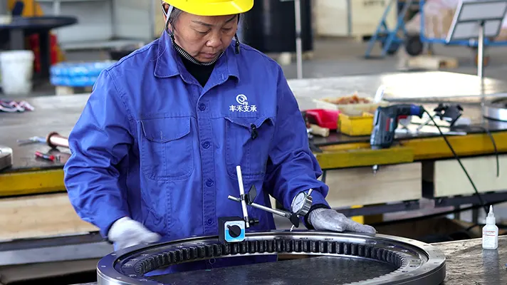 Slewing bearing customization service